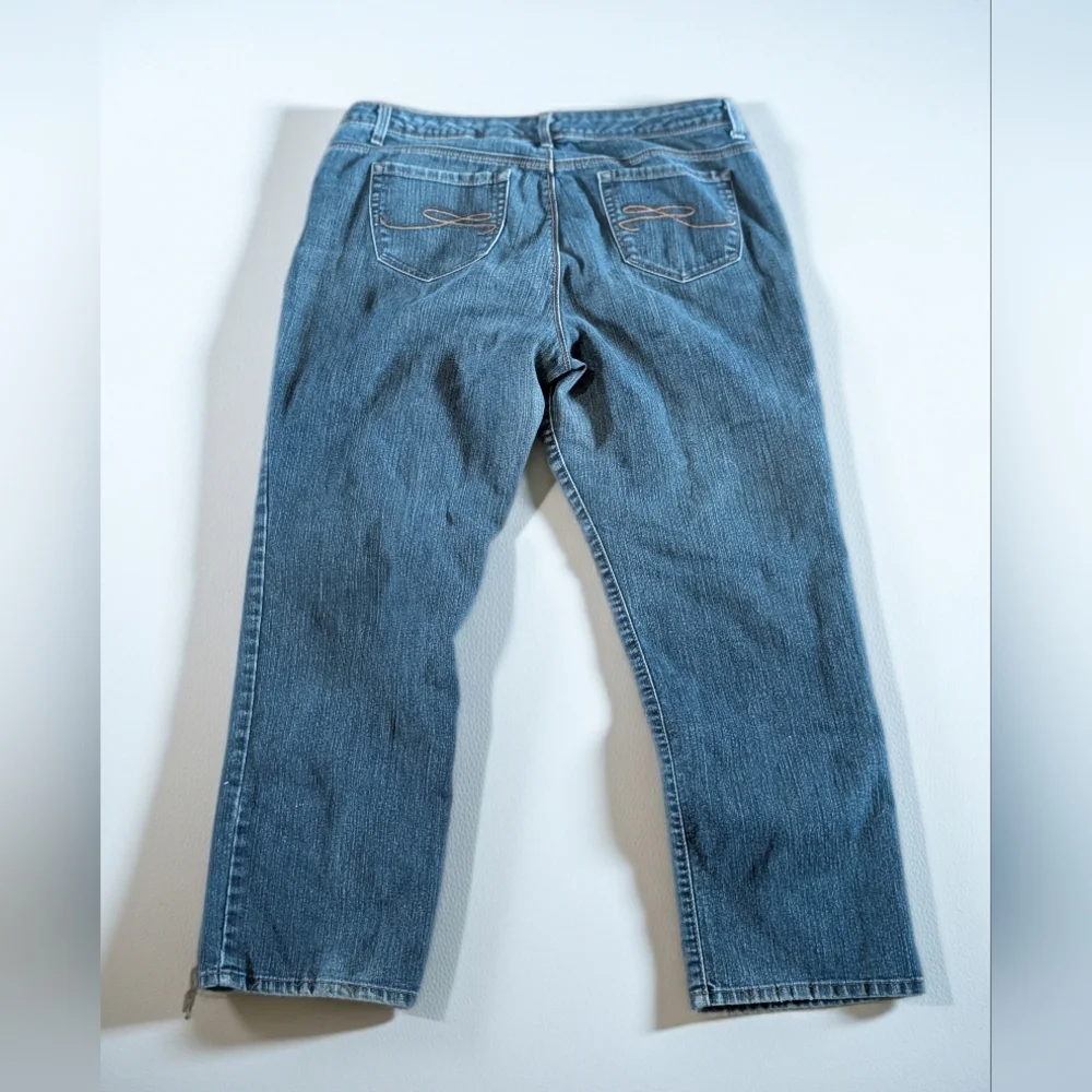 Style&Co. Women's Medium Wash Blue‎ Denim Jeans Stretch 5-Pocket Design